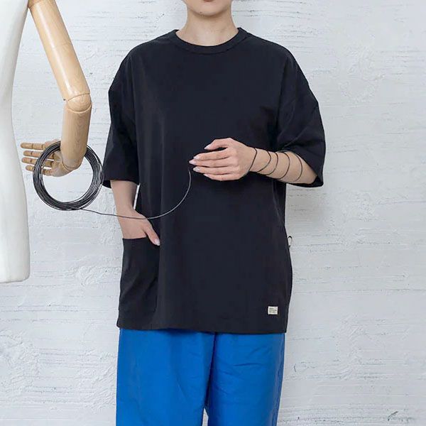 オーガニックコットン 7.4オンススーパーソフトポケットTシャツ