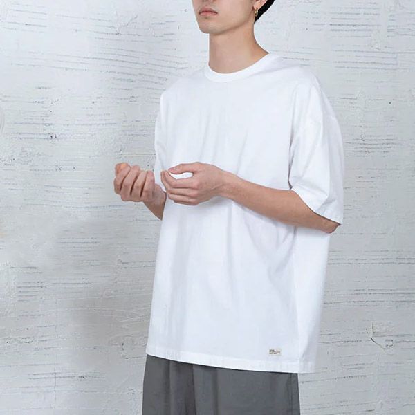 オーガニックコットン 7.4オンススーパーソフトポケットTシャツ
