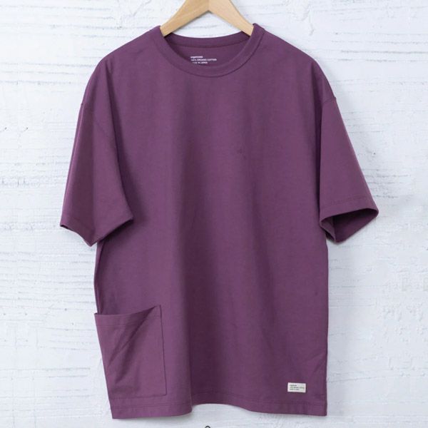 オーガニックコットン 7.4オンススーパーソフトポケットTシャツ