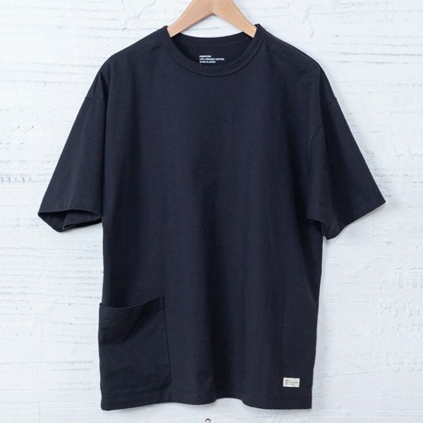 オーガニックコットン 7.4オンススーパーソフトポケットTシャツ