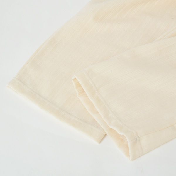 オーガニックコットン ダブルガーゼ前あきパジャマ