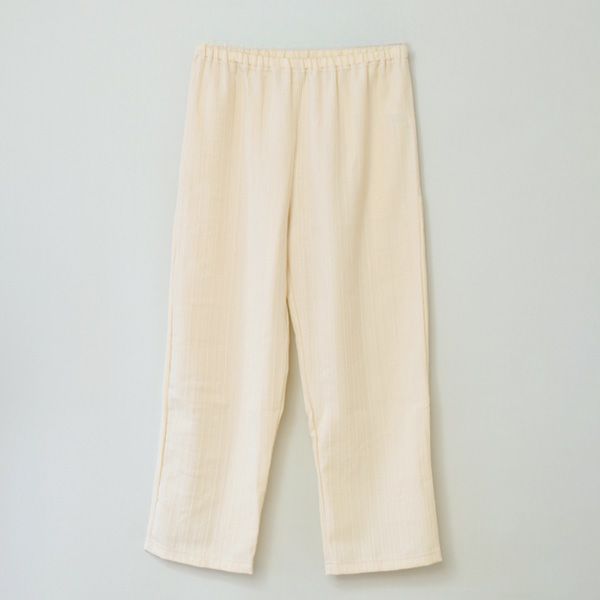 オーガニックコットン ダブルガーゼ前あきパジャマ