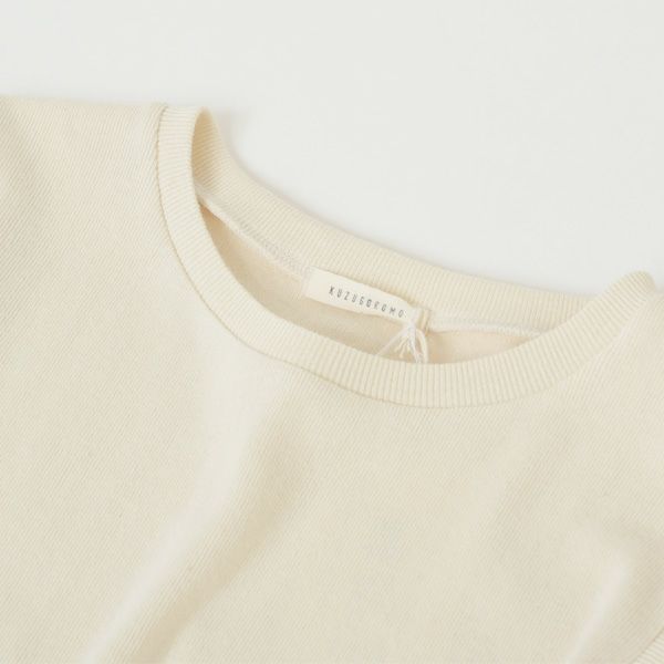 オーガニックコットン 葛和紙フライスノースリーブシャツ