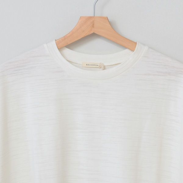 オーガニックコットン 葛和紙スラブ天竺ワンピース