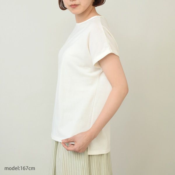 オーガニックコットン 葛和紙天竺Tシャツ