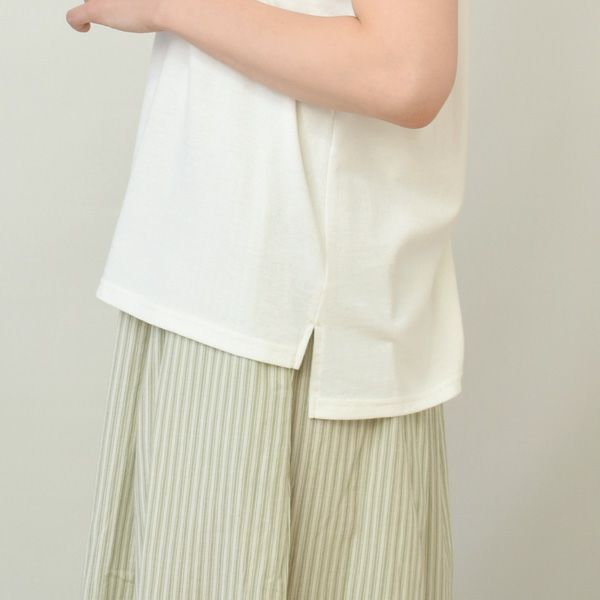 オーガニックコットン 葛和紙天竺Tシャツ