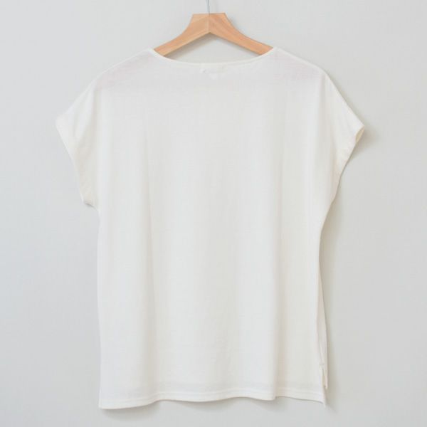 オーガニックコットン 葛和紙天竺Tシャツ