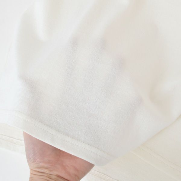 オーガニックコットン 葛和紙天竺ワイドTシャツ