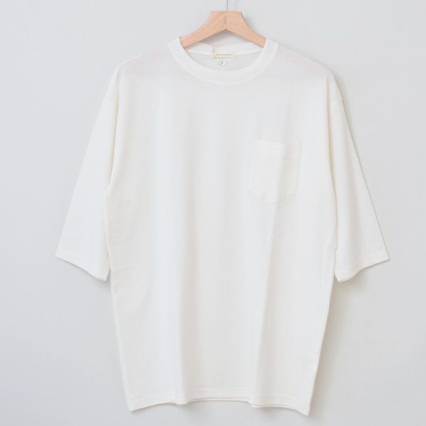 オーガニックコットン 葛和紙天竺ワイドTシャツ