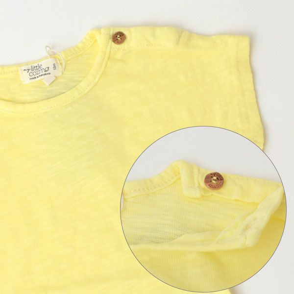 オーガニックコットン ベビースラブショートボディースーツ