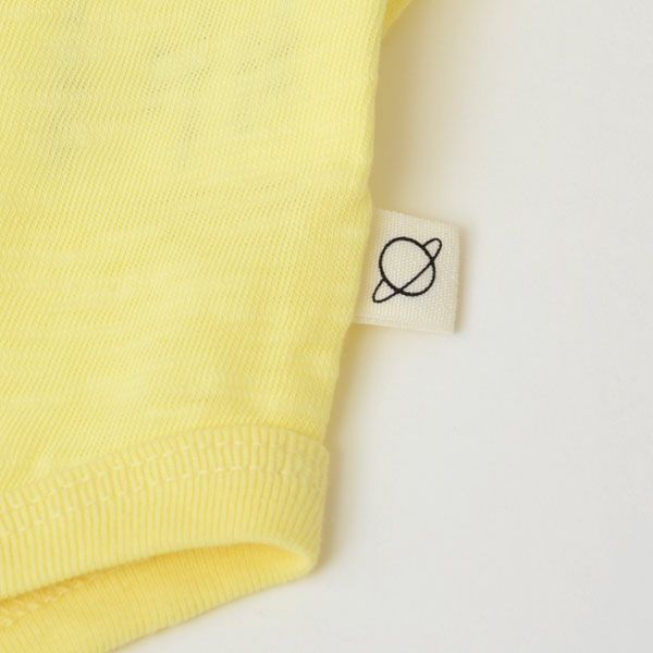 オーガニックコットン ベビースラブショートボディースーツ