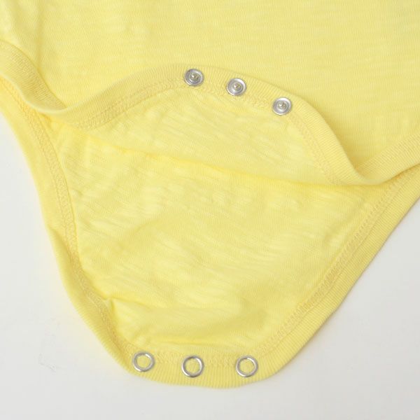 オーガニックコットン ベビースラブショートボディースーツ