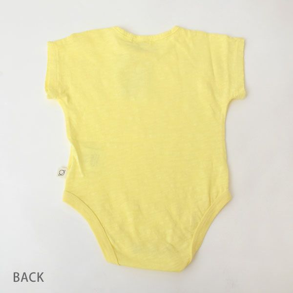 オーガニックコットン ベビースラブショートボディースーツ