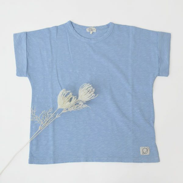 オーガニックコットン キッズスラブベーシックTシャツ