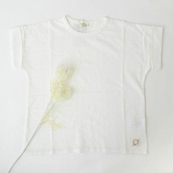 オーガニックコットン キッズスラブベーシックTシャツ