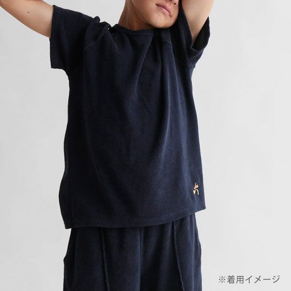 オーガニックコットン キッズパイルTシャツ