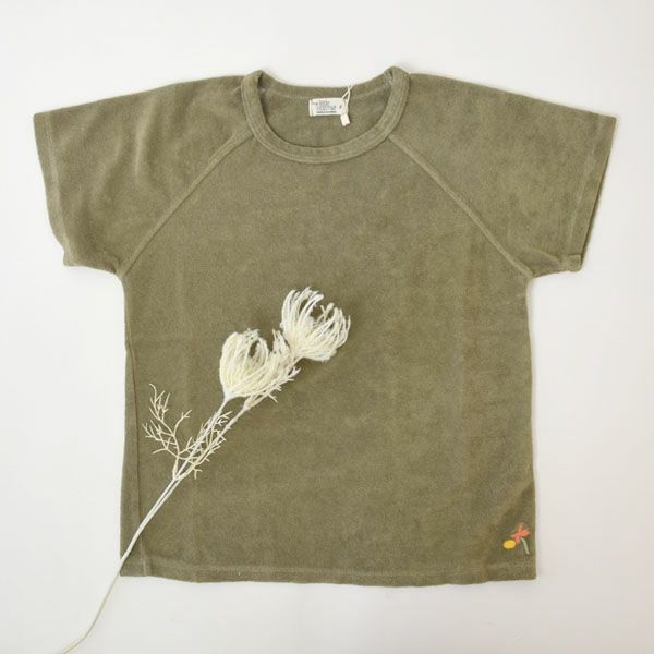 オーガニックコットン キッズパイルTシャツ