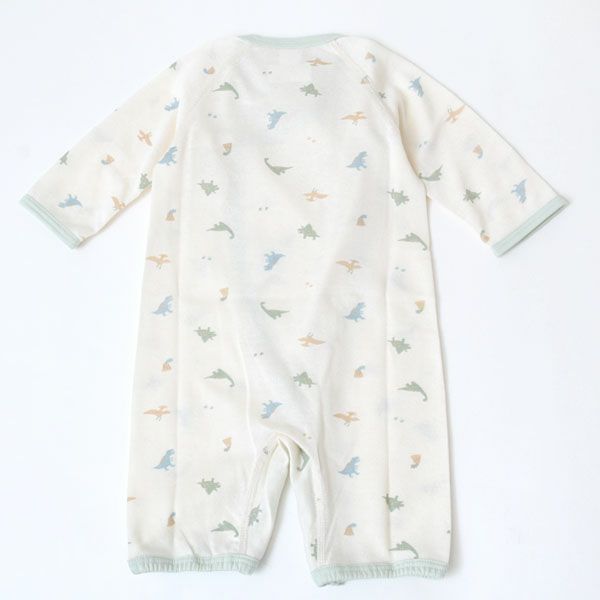 オーガニックコットン 吊天竺ツーウェイドレス 恐竜柄