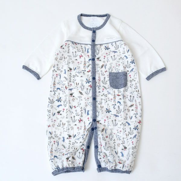 オーガニックコットン 吊天竺ツーウェイドレス リバティTheo