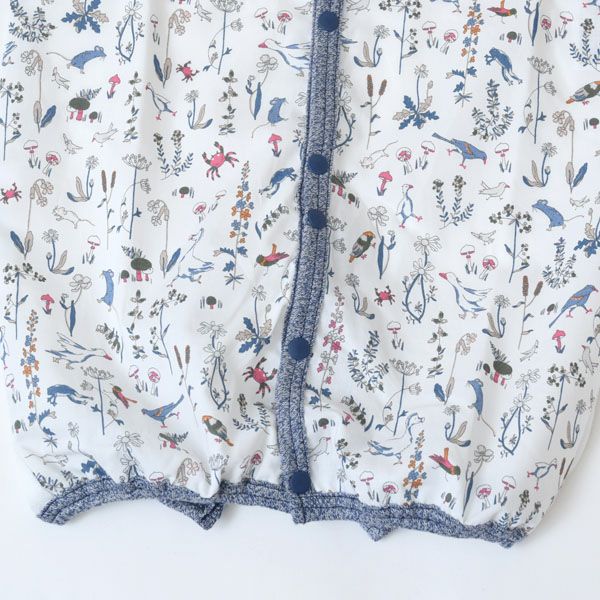 オーガニックコットン 吊天竺ツーウェイドレス リバティTheo