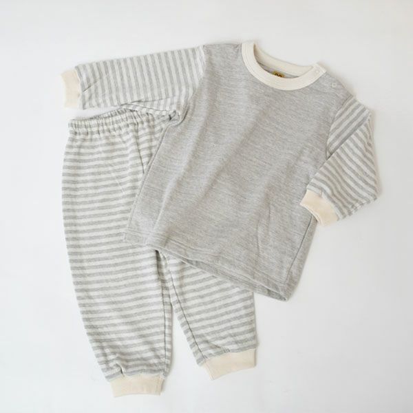 オーガニックコットン ベビー接結ホームウェア