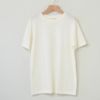 オーガニックコットン 葛和紙天竺メンズ半袖Tシャツ