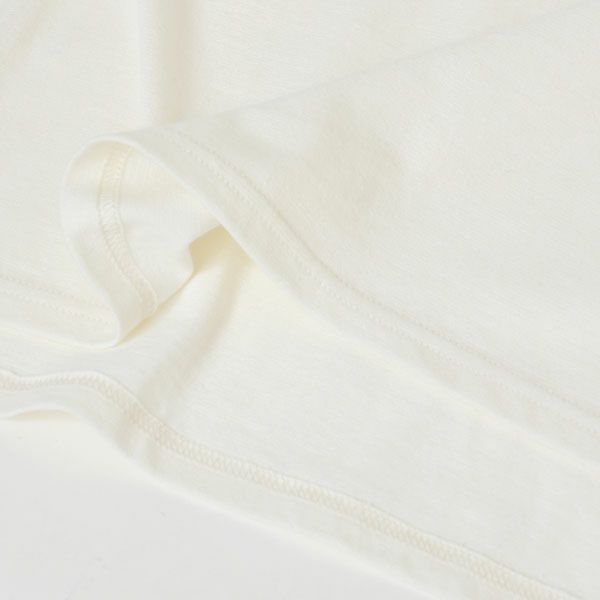 オーガニックコットン 葛和紙天竺メンズ長袖Tシャツ