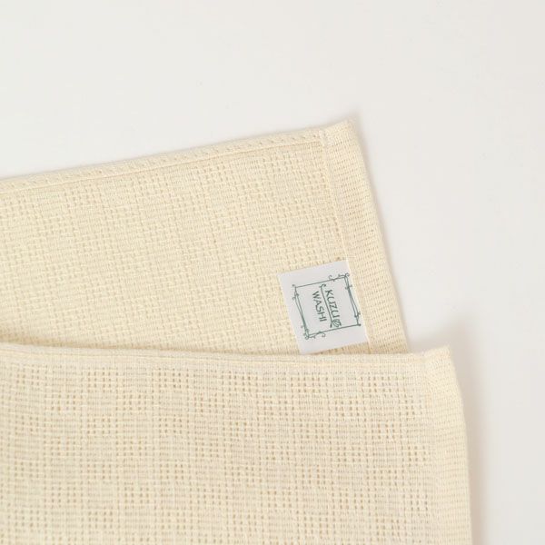 オーガニックコットン 葛和紙浴用ボディタオル