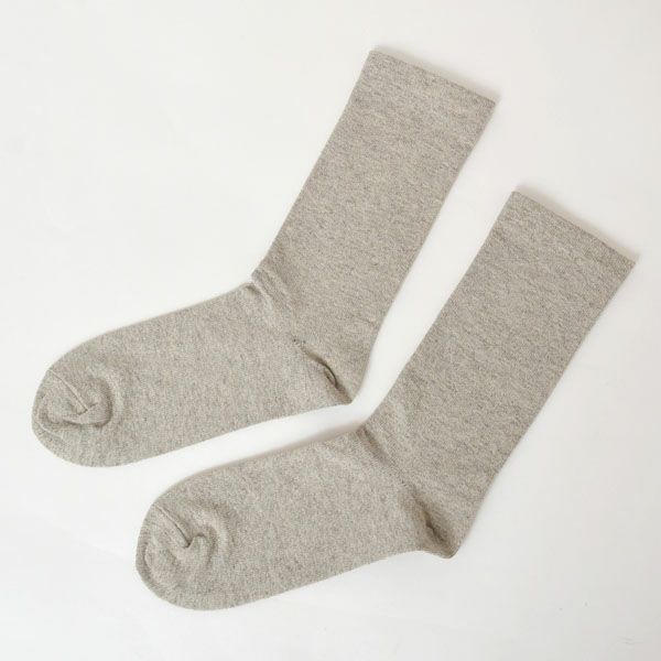 オーガニックコットン 葛和紙&ヤクゴムなしソックス
