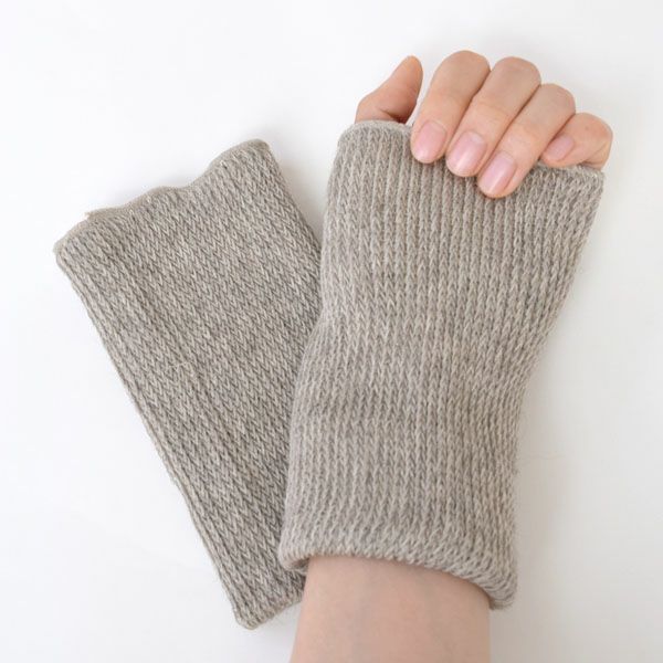 オーガニックコットン＆ヤク ショートウォーマー