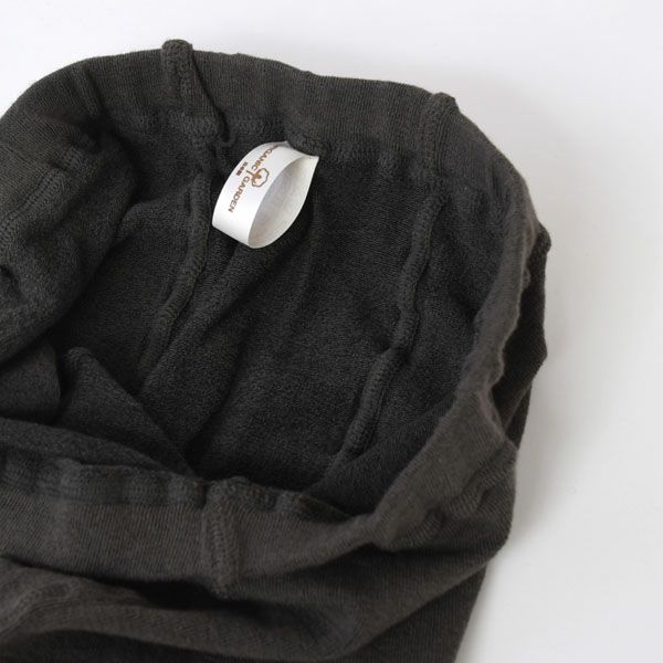 オーガニックコットン 五倍子ゆったりプレーンスパッツ