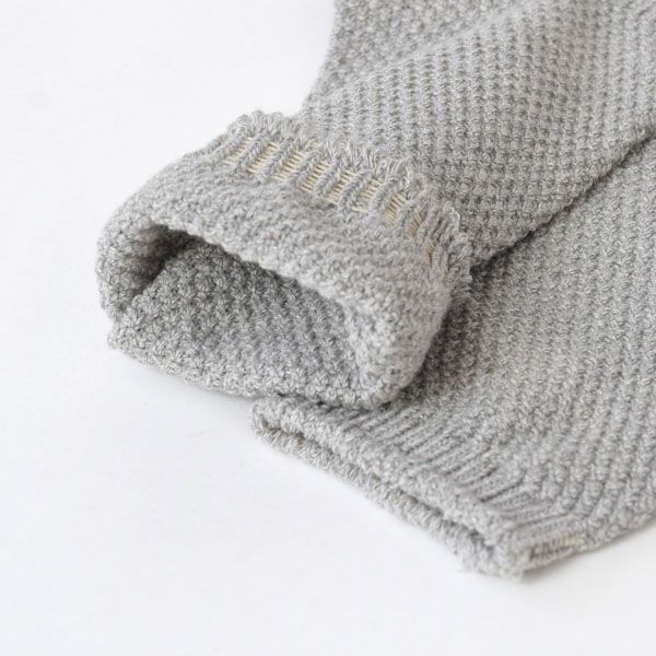 オーガニックコットン 鹿の子編みソックス