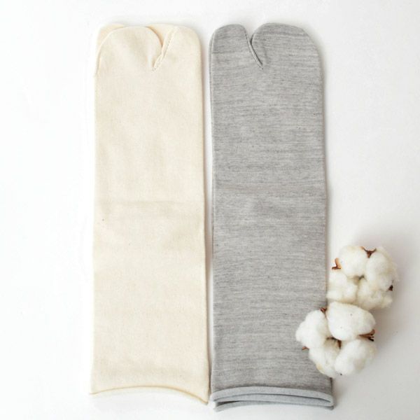 オーガニックコットン ゴムなし足袋型ソックス