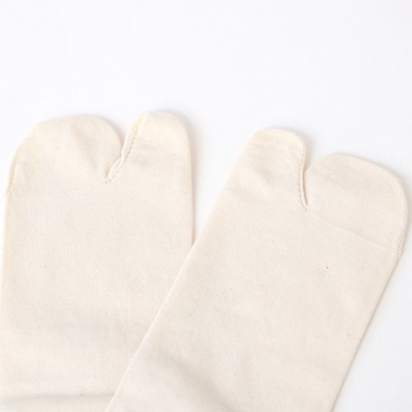 オーガニックコットン ゴムなし足袋型ソックス