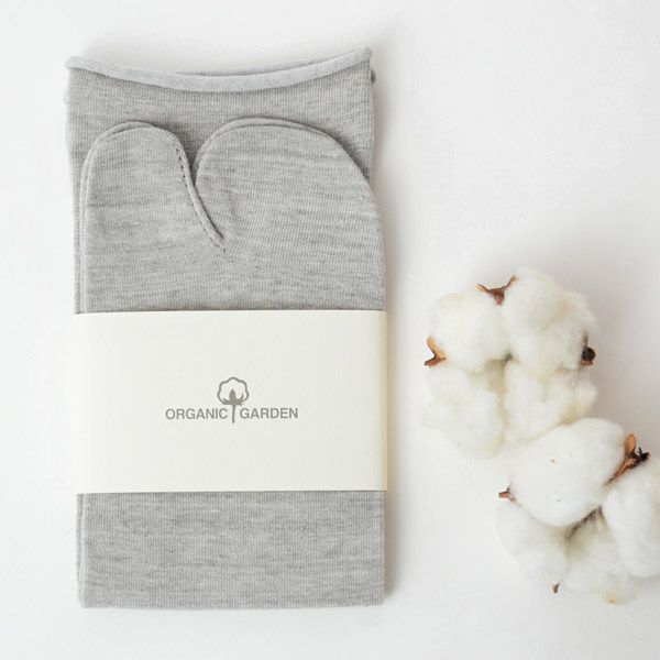 オーガニックコットン ゴムなし足袋型ソックス