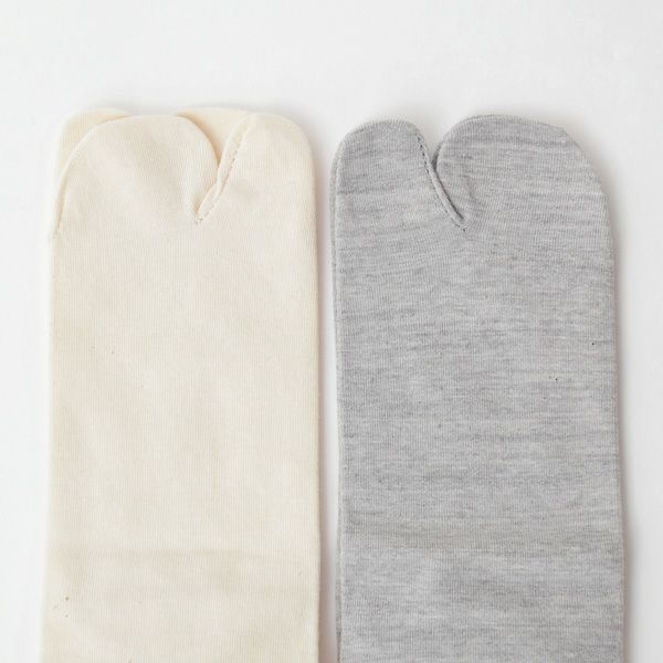 オーガニックコットン ゴムなし足袋型ソックス