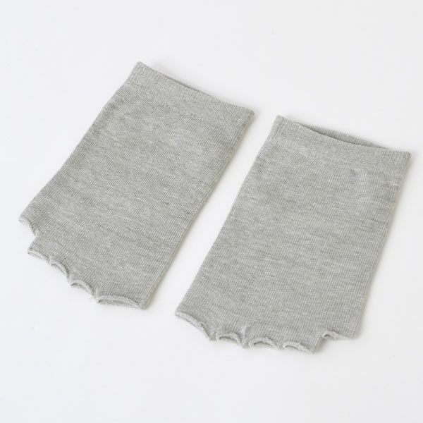オーガニックコットン 五本指フィンガーレスソックス
