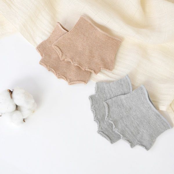 オーガニックコットン 五本指フィンガーレスパーツソックス