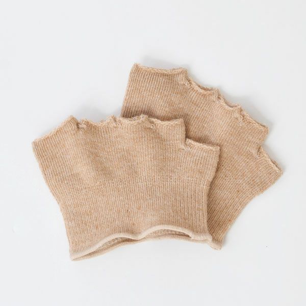 オーガニックコットン 五本指フィンガーレスパーツソックス