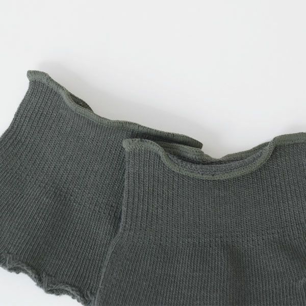 オーガニックコットン 五倍子五本指フィンガーレスパーツソックス