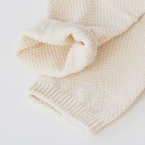 オーガニックコットン キッズ鹿の子編みソックス