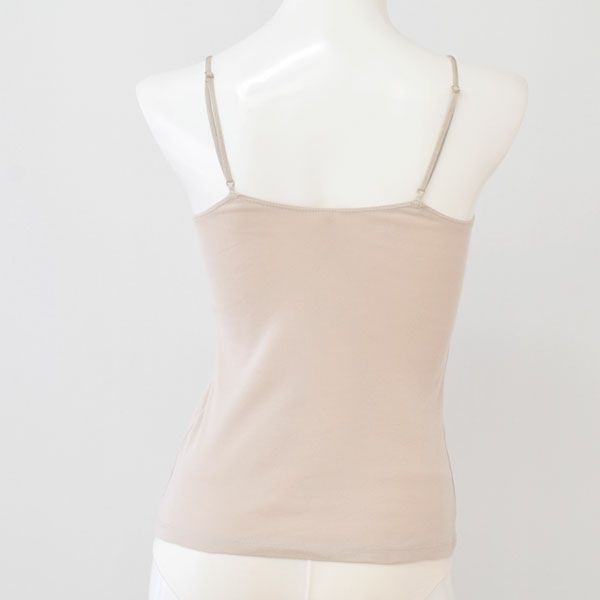 オーガニックコットン ブラキャミソール