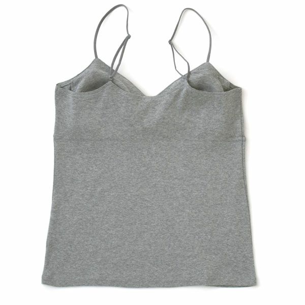 オーガニックコットン ブラキャミソール
