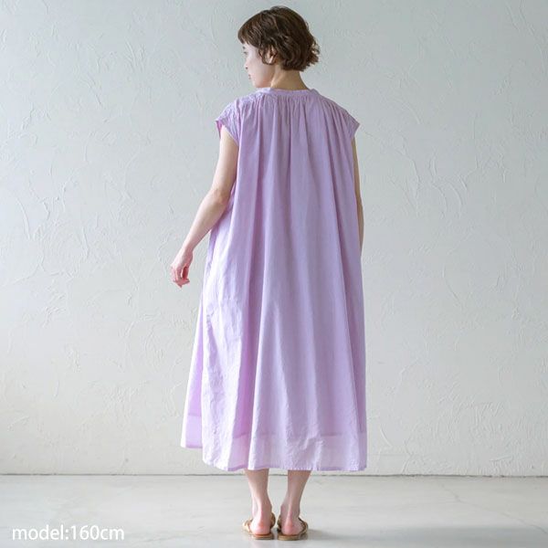 オーガニックコットン アースシシュウワンピース