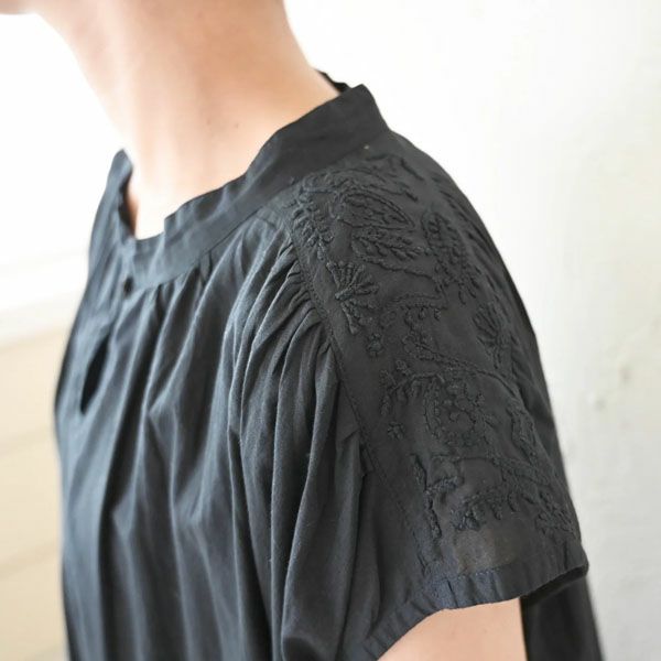 オーガニックコットン アースシシュウワンピース