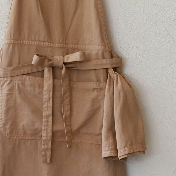 オーガニックコットン ワークエプロン