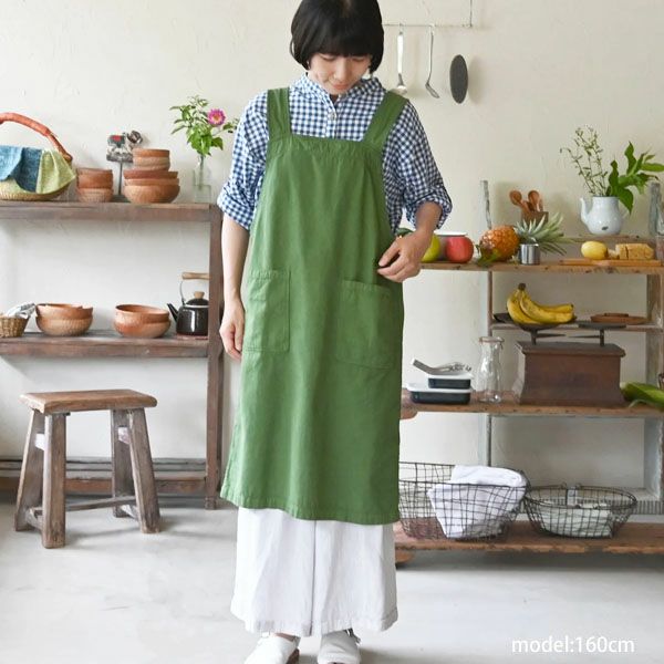 オーガニックコットン コンフォートエプロン | オーガニックコットンの