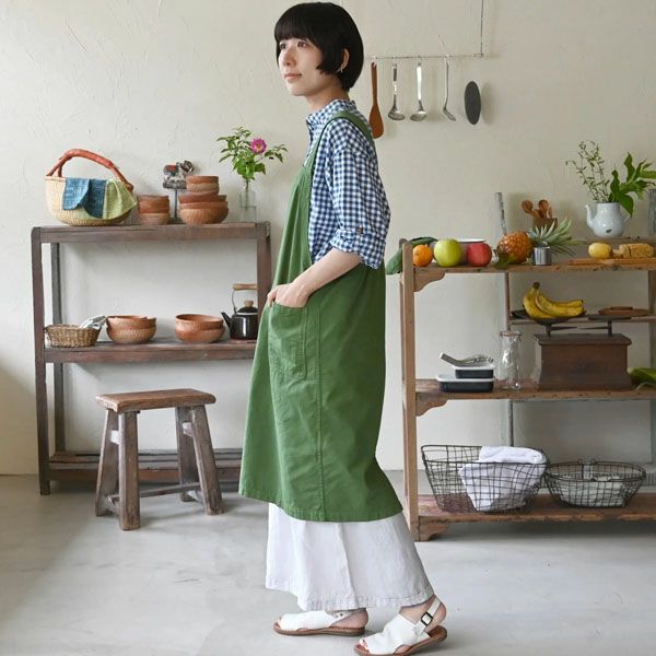 オーガニックコットン コンフォートエプロン