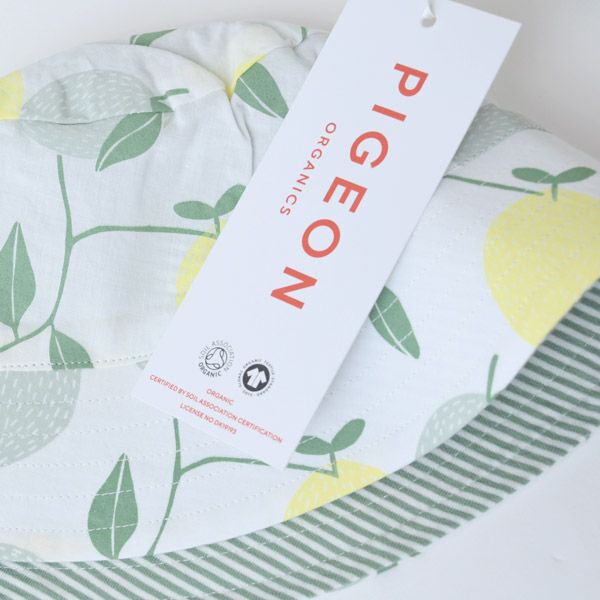 オーガニックコットン ベビーリバーシブルサンハット