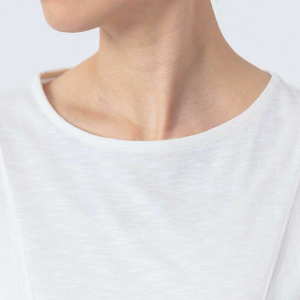 オーガニックコットン 天竺ドルマンスリーブトップ